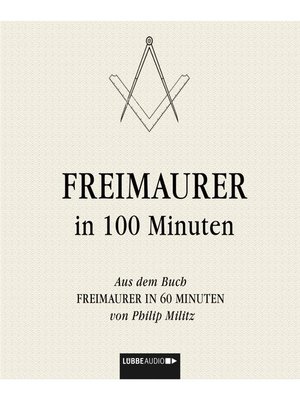 cover image of Freimaurer in 100 Minuten